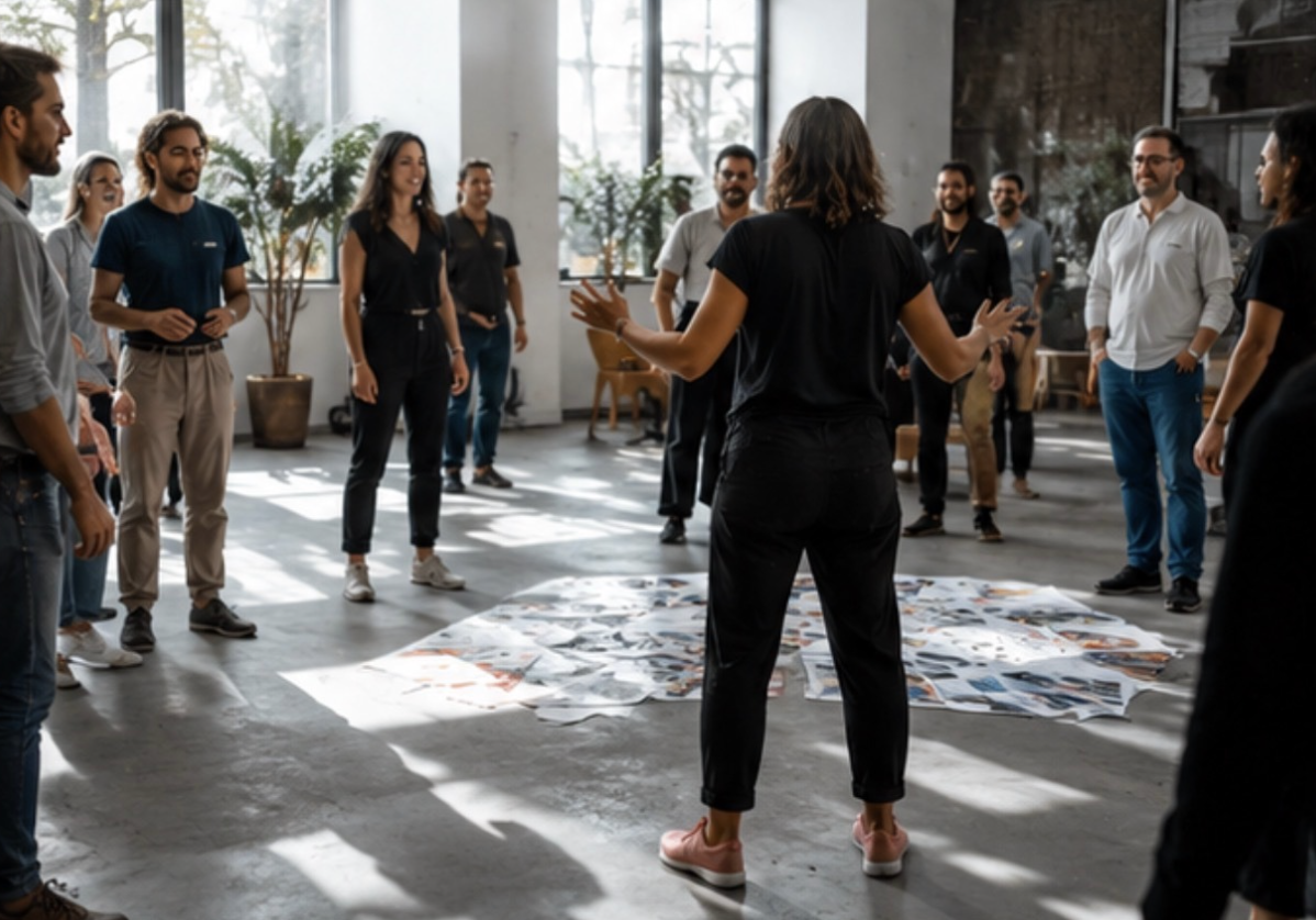 Atelier immersif I AM A WIP — facilitation en cercle